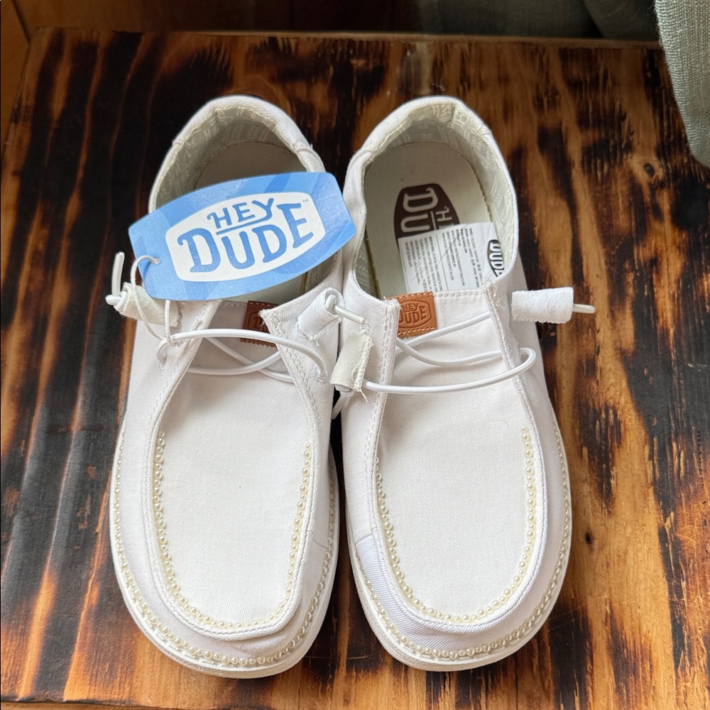 Women’s White Hey Dude